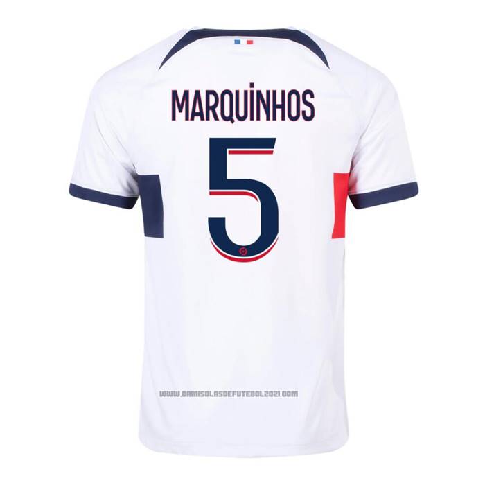 Camisola Paris Saint-Germain Jogador Marquinhos 2º 2023-2024